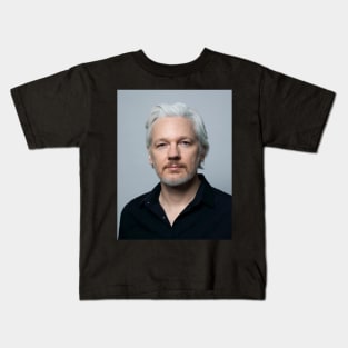 Julian Assange Kids T-Shirt